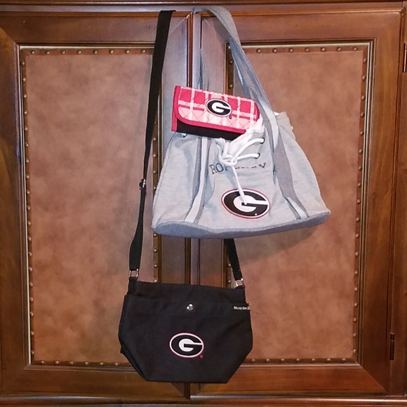 Bundle of 3 University of Georgia bags & wallet - Picture 1 of 7